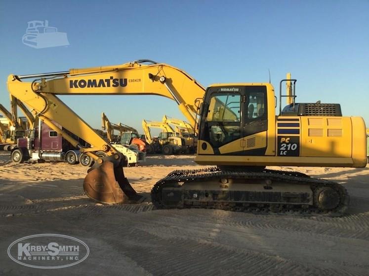 2018 Komatsu PC210LC11 excavator for sale